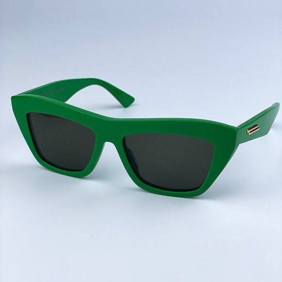SALE! NEW Bottega Veneta BV1121S 005 Green Cat Eye Unisex Sunglasses main image 7